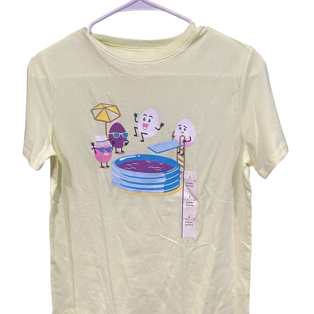 Kids Fun Graphic T-Shirt - yellow